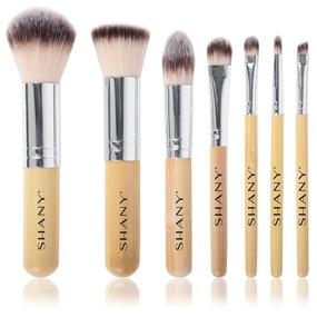 img 2 attached to 🎍 SHANY Petite Pro Bamboo Brush Set - 7 Piece with Carrying Case - Ideal for Bamboo Lovers