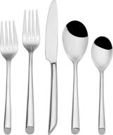 🍽️ towle living stainless flatware set 5005925 logo