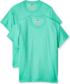 img 4 attached to Hanes Sleeve X Temp FreshIQ T Shirt - Ultimate Men's Clothing in T-Shirts & Tanks