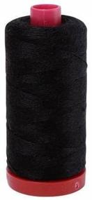 img 1 attached to Acrylic Embroidery Thread Yards Black