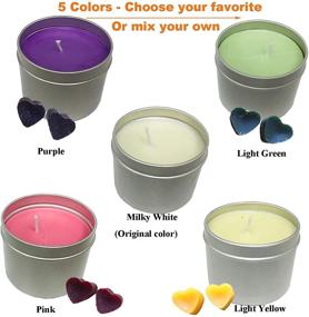 img 2 attached to 🕯️ ACEYFD Candle Making Kit Supplies: Create Vibrantly Colored Candles with Ease - DIY Gift Kits Include Candle Pouring Pitcher, 2.2 LBs Soy Wax, Centering Devices, Tins, Wicks, Stickers &amp; Stir Rod