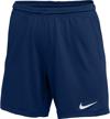 nike womens park shorts navy sports & fitness and other sports logo