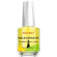 💅 modelones cuticle oil: nourishing gel nail care with vitamin e + b to revitalize and moisturize dry nails and cuticles logo