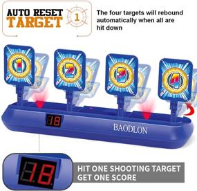 img 1 attached to 🎯 Digital Shooting Targets Electronics Compatible - BAODLON