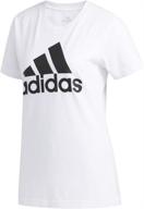 adidas women's badge of sport t-shirt логотип