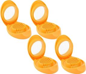 img 2 attached to 🥚 High-quality Mainstay Egg Slicer with 4 Stainless Steel Wires – Durable and Efficient!