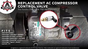 img 2 attached to 💨 AC Compressor Control Solenoid Valve Compatible with Volkswagen, Audi models - Sanden PXE16 PXE14 1K0820803E - VW GTI, Golf, Passat, Tiguan, Jetta TDI, A3 - Compressor Pressure Valve