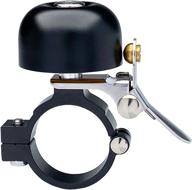 zotemo brass bike bell pro: all metal, loud decent tone for adult & kids - fits 0.79 to 1 inch handlebars logo