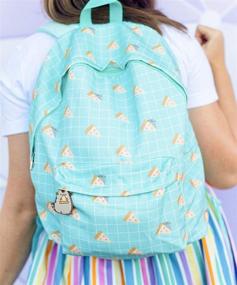 img 1 attached to 🍕 Pusheen Mint Pizza Backpack