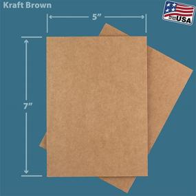 img 3 attached to Corrugated Thick Brown Cardboard Sheets Packaging & Shipping Supplies