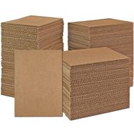 corrugated thick brown cardboard sheets packaging & shipping supplies logo