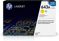 hp 643a q5952a toner cartridge - yellow logo