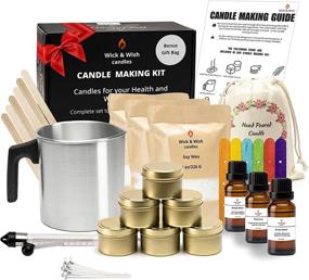 img 4 attached to 🕯️ Wick and Wish Candle Making Kit: A Complete DIY Experience for Adults and Teens - Supplies, Instructions, and Fun Crafts for Beginners