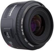 объектив yongnuo yn35mm f2: высококачественный автофокусный/ручной широкоугольный объектив с фокусным расстоянием 35 мм для камер canon ef mount eos логотип