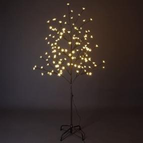 img 3 attached to 🌟 Enhance Your Space with Lightshare 5FT LED Star Light Tree in Warm Brown