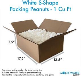 img 1 attached to 📦 Optimized Packing Peanuts: Magicwater Supply Packaging & Shipping Supplies for Superior Dunnage & Protectors