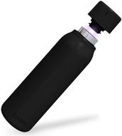 uvbrite self cleaning water bottle stainless steel logo