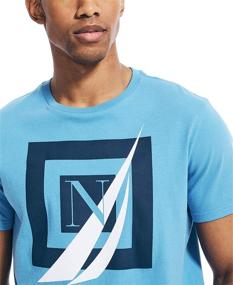 img 1 attached to 👕 Nautica Classic Graphic Men's T-Shirts & Tanks: Cotton Sleeved Clothing