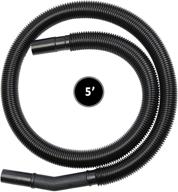 🔌 hose replacement for oreck xl canister vacuum attachments - fit shurlok or friction buster b oreck handheld vacuum models - oreck parts and accessories - non-swivel, 5' length logo