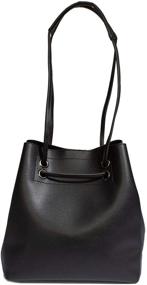 img 2 attached to Pixie Mood Leather Handbag Shoulder