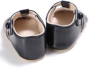 img 2 attached to 👶 Csfry Infant Baby Girl Mary Jane Flats Toddler Shoes: Comfortable & Stylish for Your Little One
