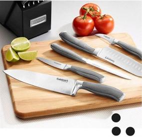 img 2 attached to 🔪 Cuisinart C77SS-15P Graphix Collection: Premium Stainless Steel 15-Piece Cutlery Knife Block Set