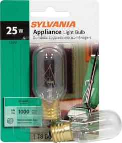 img 4 attached to 💡 Sylvania 25-Watt Appliance Tubular Incandescent T8 Bulb, 230 Lumens, Clear, High CRI, 2850K, Warm White - 1 Pack (18360)