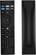 📺 ultimate universal remote control for vizio smart tvs - xrt140 for all led lcd hd 4k uhd hdr models logo