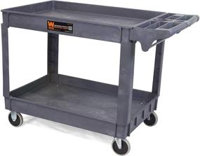 img 2 attached to 🛒 WEN 73004T: Heavy-Duty 500 lb Capacity Utility Cart for All Your Hauling Needs