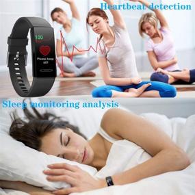 img 1 attached to ⌚ Liebig Smart Watch: Waterproof IP68 Fitness Tracker with Heart Rate Monitor - For Men and Women