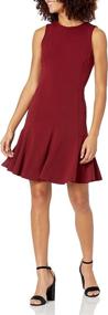 img 2 attached to Tommy Hilfiger Womens Flare Dress Women's Clothing for Dresses