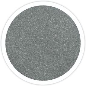 img 4 attached to 🔲 Sandsational Pewter Unity Sand: Dark Gray (Grey) Colored Sand for Weddings, Vase Filler & Home Décor - 1.5 lbs (22oz)