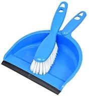 🧹 2-piece dustpan and brush set for hardwood floors, tiles, dining tables, sofas | ideal for home kitchen, restaurants, hotels, schools, hospitals, offices, and housekeeping | perfect for boys and girls logo