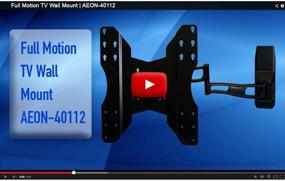 img 2 attached to Aeon Full Motion Wall Mount with 29-Inch Extension for 32-65 Inch TV - Sturdy Mounting Solution for Enhanced Viewing Experience