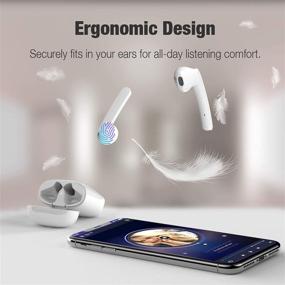 img 1 attached to Wireless Headphones Bluetooth Earphones Charging Headphones in Earbud Headphones