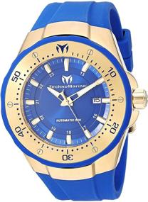 img 3 attached to Technomarine Womens Automatic Gold Tone Silicone