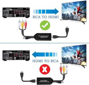 img 2 attached to Converter Composite Adapter Supports Chromecast Television & Video and Television Accessories