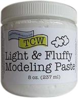 🎨 the crafter's workshop light/flu modeling paste 8oz - enhance your creativity! logo
