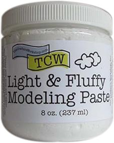 img 1 attached to 🎨 The Crafter's Workshop Light/Flu Modeling Paste 8oz - Enhance Your Creativity!