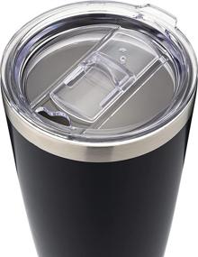 img 2 attached to 🚢 The Navy Knot 20oz Tumbler - I'm The Captain - Stainless Steel - Double-Insulated - For Lake, Ocean, Travelers, Boaters - Keeps Drinks Cold or Hot