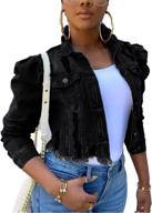 seekme sleeve cropped jackets 0070 black xl qb logo