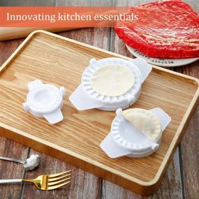 img 2 attached to 🥟 Versatile 5-Piece Dough Press Set: Make Perfect Ravioli, Dumplings, Empanadas, and More!