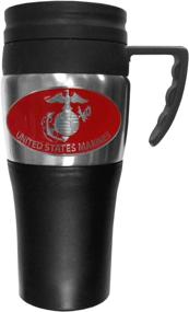 img 1 attached to 🌍 Marines Travel Mug by Siskiyou Gifts: Explore the World with Marine Pride and Exceptional Style