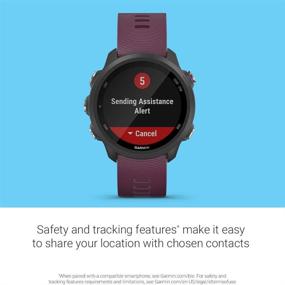 img 2 attached to Garmin Forerunner 245 Berry: Advanced Dynamics GPS Running Smartwatch