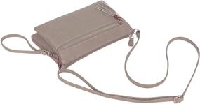 img 2 attached to Womens Lightweight Compartment Wristlet Crossbody Women's Handbags & Wallets and Wristlets