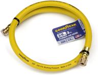 🚀 goodyear rubber whip hose yellow - reliable and durable air tool accessory logo