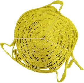 img 1 attached to 🧗 WAWLIVING Climbing Aider Rope Strap Daisy Chain - 33 Feet - Fire Emergency Escape Ladder for 3 to 4 Story Buildings