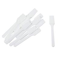 🎨 artist's choice cosmetic spatulas - pack of 108 disposable mini spatulas for easy cosmetic division and cream removal logo