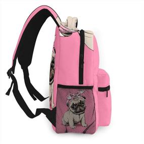 img 2 attached to FeHuew Cartoon Backpacks Bookbag Shoulder