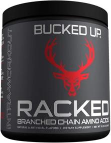 img 4 attached to Enhance Muscle Performance with Bucked Up BCAA RACKED™ Branch Chained Amino Acids